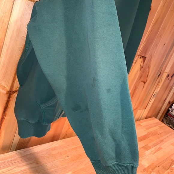 POLO RALPH LAUREN Green w/ Orange Pony Hoodie Sweatshirt 3XLT / 4XLT Big & Tall - Picture 9 of 9